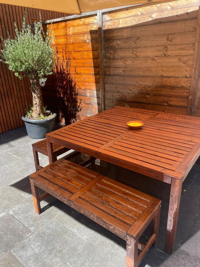 Superbe logement près de Bruxelles avec spa privé Exterior foto
